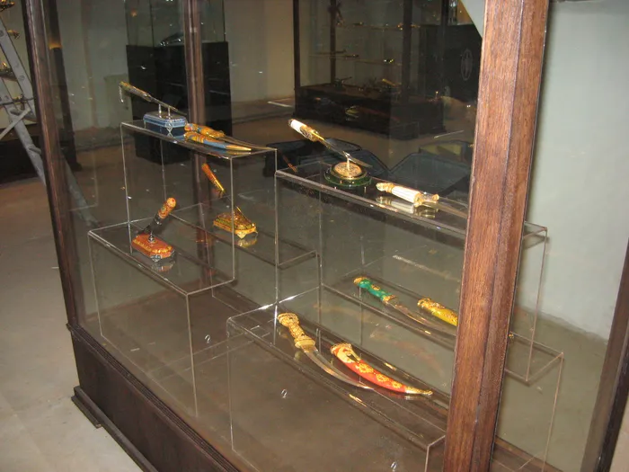 В Музее клинкового оружия в Санкт-Петербурге