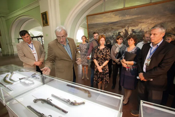 Открытие выставки "Оружие Раевских" в Артиллерийском музее