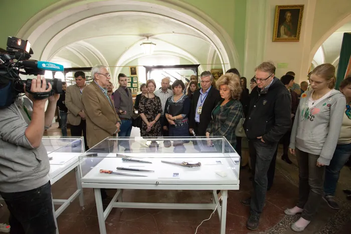 Открытие выставки "Оружие Раевских" в Артиллерийском музее